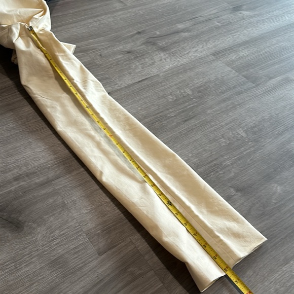 Dolce And Gabbana Cream Cotton Dress Pants - Picture 12 of 14